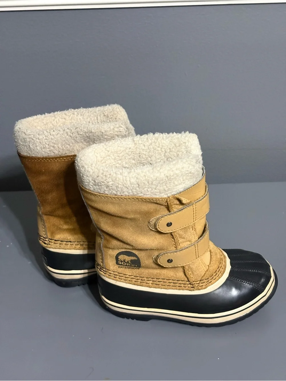 SOREL Children's 1964 PAC Strap Boots | Size 13 EUR 31 Pre-owned Good